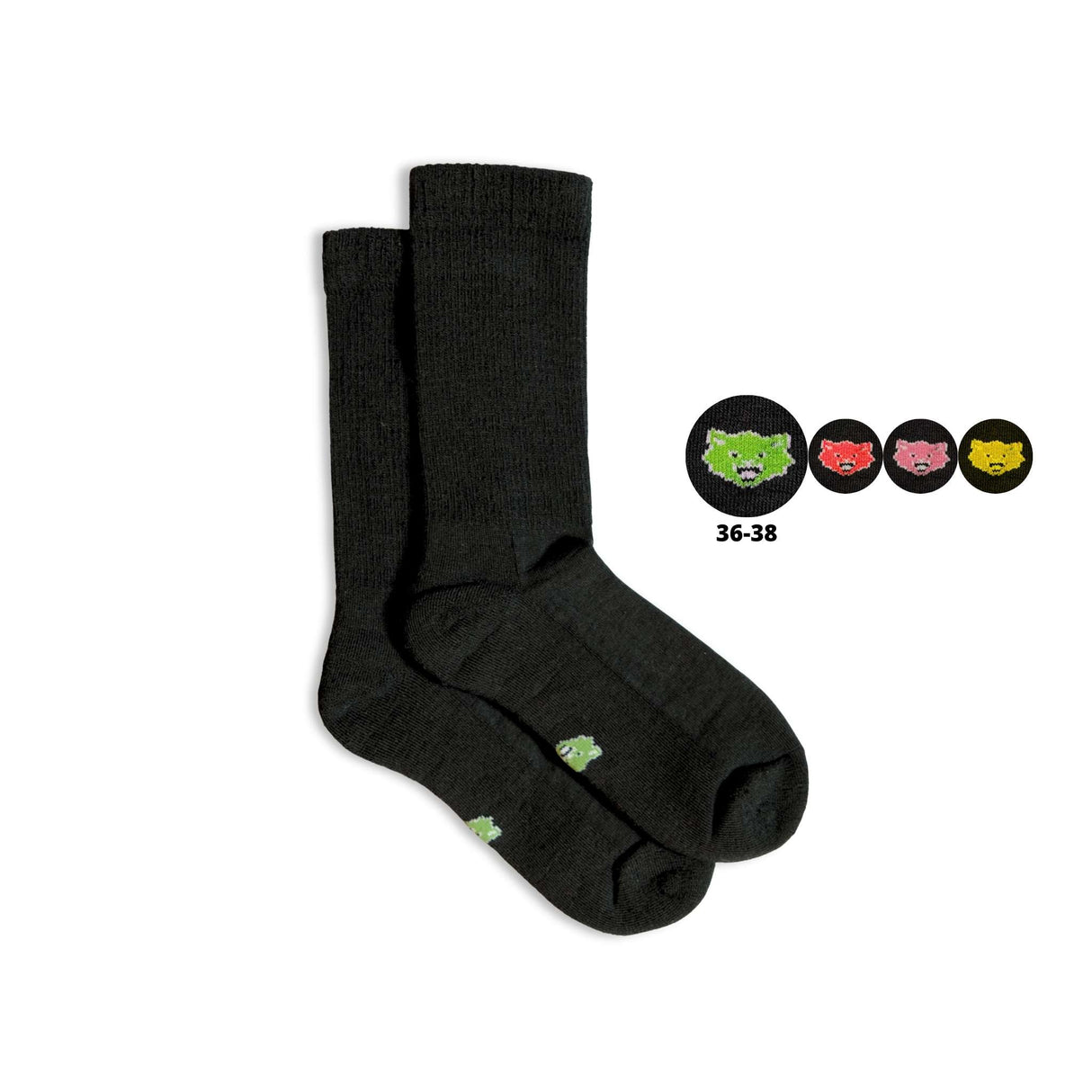 Merinovillasukat - vahvat ja värikoodatut